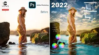 Adobe Photoshop 2022 | Sky Replacement and Retouching Tutorial