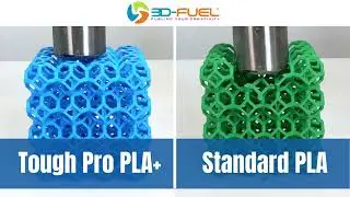 3D-Fuel Tough Pro PLA+ vs Standard PLA