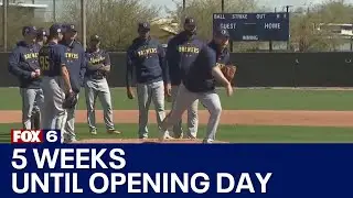 Brewers spring training, players look forward to Opening Day | FOX6 News Milwaukee