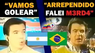 RESERVAS DA SELEÇÃO BRASILEIRA HUMILHARAM A IMPRENSA ARGENTINA!