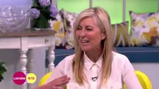 Black And White Vertical Striped Trousers | Lorraine