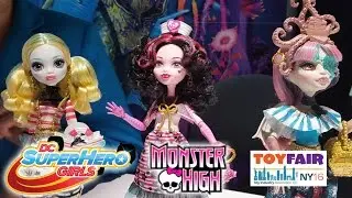 Toy Fair 2016 Mattel Reveals Monster High Shriek Wrecked and Minis Plus DC Superhero Girls