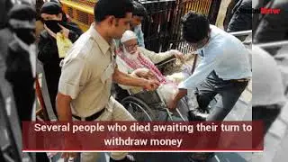 One year of demonetisation: Over 80 people have died in ATM queues