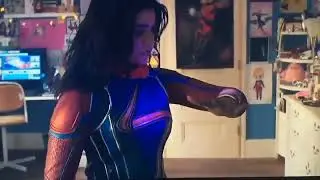 Ms. Marvel post credit scene | Captain Marvel enters from multiverse