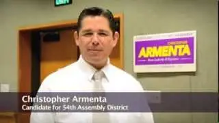 Christopher Armenta  No Special Interest Money