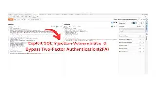 || How Hacker's Exploit SQL Injection & Bypass Two-Factor Authentication (2FA) ||