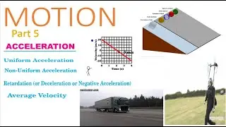 acceleration | uniform acceleration | non uniform acceleration | retardation | averge velocity
