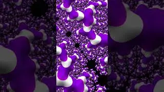 #digitalart #shorts #hypnotic Astral Illumination: Techno Trance with White & Purple Fractals