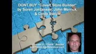 DON'T BUY Covert Store Builder; Covert Store Builder VIDEO REVIEW