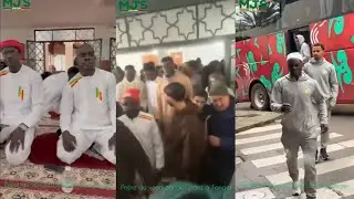 Les lions de la T&eacute;ranga ont effectu&eacute; la pri&egrave;re du vendredi (Jummah) &agrave; la mosqu&eacute;e de Tanger.