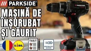 MAȘINĂ DE &Icirc;NȘURUBAT ȘI GĂURIT, CU ACUMULATORPARKSIDE BRUSHLESS PABSP 20-Li C2 ROM&Acirc;NIA ROM&Acirc;NĂ LIDL