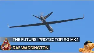 THE FUTURE! NEXT GENERATION REMOTELY PILOTED AIRCRAFT RAF PROTECTOR RG MK.1 • GENERAL ATOMICS ASI