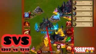SVS | 1397 vs 1719 ( Chill GamePlay) | Evony The King's Return 