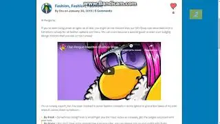 Club Penguin Rewritten Сообщество: Мода, Мода, Мода! (выпуск №73 30 января 2019 г.)