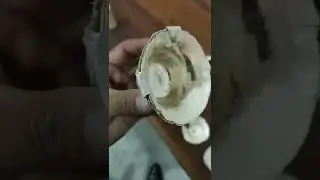 The silver bowl is made by repeated beating. #handmade #silver #silver