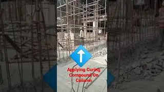 Applying Of Curing Compound On Column