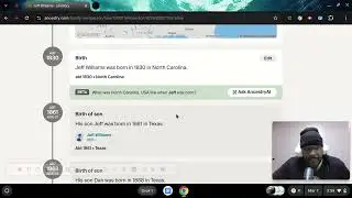 Robert Williams History Part 2