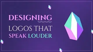 How To Design a Modern Gemstone Logo in Illustrator &ndash; VIVID VIRTUE Logo Tutorial Step by Step