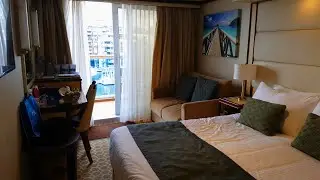 Regal Princess C742 Stateroom Tour, Caribe Deck 10 Balcony Cabin