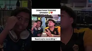 Jonathan teasing Spower❤️ #bgis2025 #bgmi #jonathangaming #spower #godlike #vxt #shorts #shortvideo