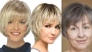 CORTE DE CABELO PARA 50+ 60+ 70+ MULHERES - CORTE CABELO FEMININO