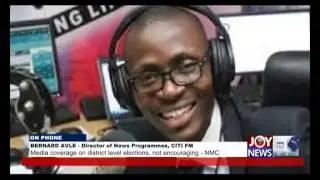 District Level Elections - Today's Big Story on Joy News (29-1-15)