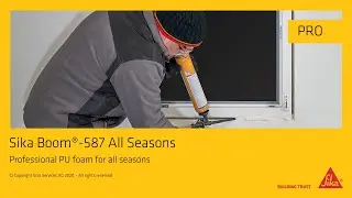 Sika Boom&reg; 587 All Seasons for professional use