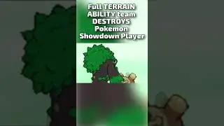 Full TERRAIN ABILITY Team DESTROYS  Pokemon Showdown Player!