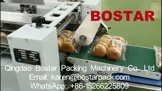 10 pcs burger bun packaging line
