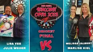 Julie Weger & Lisa Yee vs Melissa Jalbert & Marlise Kiel | Doubles Cricket Final | Seacoast Open