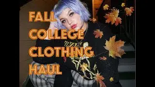 TRY-ON FALL COLLEGE CLOTHING HAUL | Target Wild Fable, Dolls Kill, Fashion Nova Curve | Plus-Size