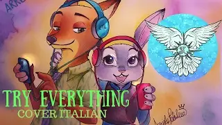Try Everything Italian Version - Speed Drawing Zootropolis