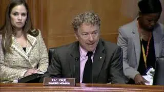 Dr. Rand Paul Small Business Committee Hearing Opening Statement - May 26, 2021