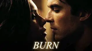 Vampire Diaries || Katherine & Damon - Burn