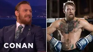 Conor McGregor&rsquo;s Crazy Chest Tattoo | CONAN on TBS