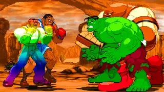 Dudley & Balrog Vs. Hulk & Juggernaut - Gentlemen's