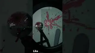 Stick man sniper. #gore #game #stickman