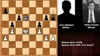 Capablanca Style Chess: Jose Agdamus vs Bobby Fischer - Buenos Aires (1970)