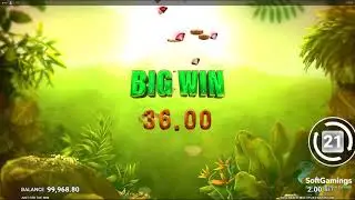 Microgaming - Silverback Multiplier Mountain - Gameplay Demo