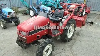 Митсубиши MT205DT - 83170 Тест драйв японского минитрактора