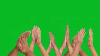 👏 Green Screen Clapping Hands VFX | 4K Chroma Key Effect 🎬✨