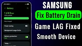 How to Fix Samsung Battery Drain, Lag, and Heating Problems | Solves Gaming Heating and Lag