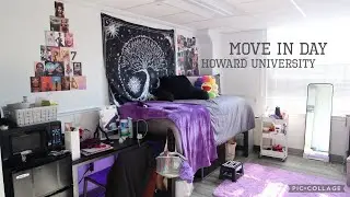 move in day | Howard University | HU'26 | Baldwin Hall (Quad)