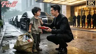 Little beggar collects trash for his mom. Tycoon sees the same face,understands everything!