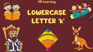 How to write lowercase letter k || Learn to write lowercase letter k || k small letter for kids 