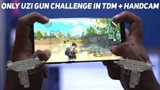 [HANDCAM] ONLY UZI CHALLENGE IN TDM || OP GAMEPLAY🔥🔥 || RigeniX Playz