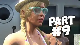 Grand Theft Auto 5 PS4 Gameplay Walkthrough Part 9 - Jet Ski Chase (No Commentary)