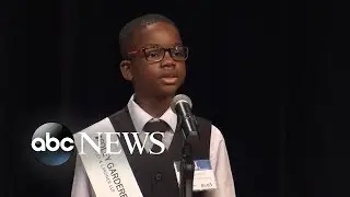 Children give speeches inspired by Martin Luther King Jr.