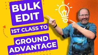 No Shipping Policies? NO PROBLEM! Bulk Edit EBAY Listings In Minutes! 1st Class to Ground Advantage!