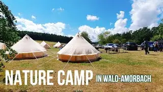 Camping in Wald-Amorbach | One of the best campgrounds in Hess, Germany 🏕 #summer #camping #germany